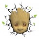 Lampe 3D LED Baby Groot Marvel Comics 18x28,3x16 cm