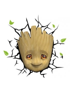 Lámpara 3D LED Baby Groot Marvel Comics