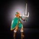 Figura Teela de 14 cm MOTU x TMNT, vista frontal.