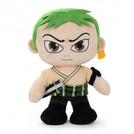Figura de peluche de Zoro de One Piece, 24 cm.