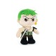 Figura de peluche de Zoro de One Piece, 24 cm.