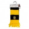 Écharpe Harry Potter Poufsouffle à Rayures Noires et Jaunes