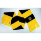 Bufanda de Harry Potter Hufflepuff con rayas negras y amarillas