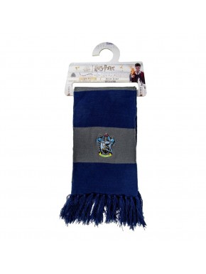 Bufanda azul y gris de Ravenclaw Harry Potter