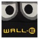 Gorro negro Wall-E con pom-pom y logo