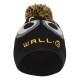 Gorro negro Wall-E con pom-pom y logo