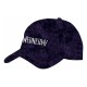 Gorra de béisbol Wednesday en algodón negro con logo