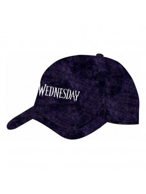 Gorra de béisbol Wednesday en algodón negro con logo