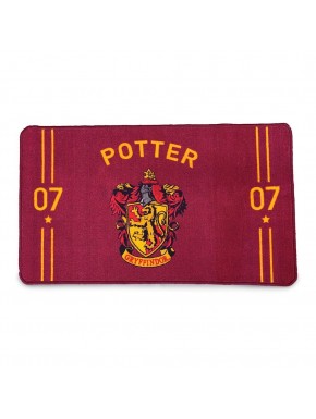 Alfombra Harry Potter Quidditch con escudo Gryffindor