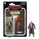Figura Jod Na Nawood de Star Wars con abrigo burdeos.
