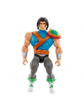 Figura articulada Casey Jones MOTU x TMNT con accesorios