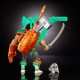 Figura articulada Casey Jones MOTU x TMNT con accesorios