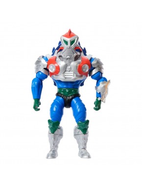 Figura articulada Mekaneck de MOTU x TMNT