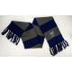 Cachecol Ravenclaw Harry Potter com listras azuis e cinzas
