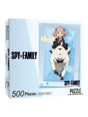 Puzzle de 500 pièces Anya et Bond de Spy x Family