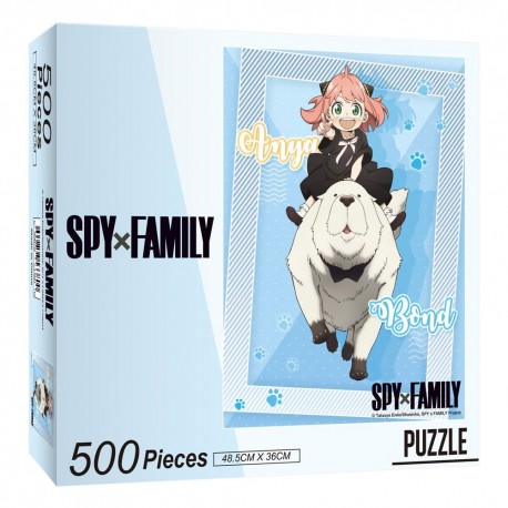 Puzzle de 500 pièces Anya et Bond de Spy x Family