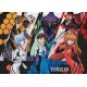 Quebra-cabeça personagens Neon Genesis Evangelion 1000 peças
