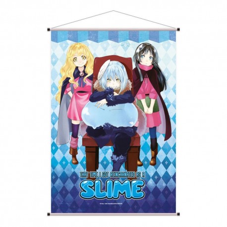 Póster de Rimuru, Alice y Chloe en tela