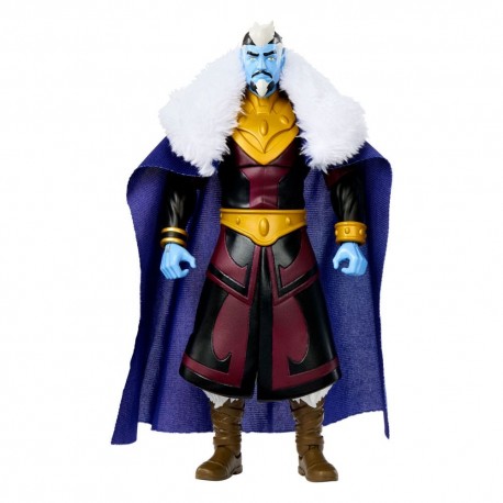 Figura articulada King Keldor de 18 cm con capa azul.