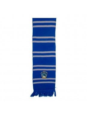 Bufanda de Harry Potter Ravenclaw azul y gris 160 cm