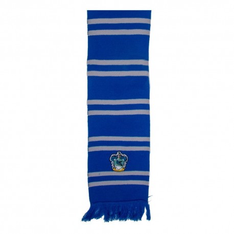 Bufanda de Harry Potter Ravenclaw azul y gris 160 cm