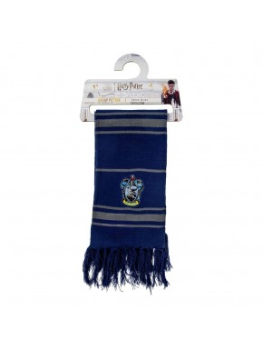 Bufanda azul Ravenclaw de Harry Potter con rayas finas