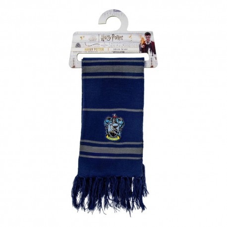 Écharpe bleue Serdaigle de Harry Potter avec fines rayures