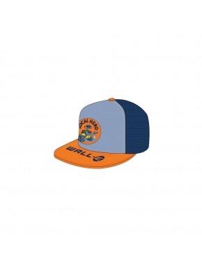 Gorra béisbol azul y naranja de Wall-E