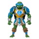 Figura de Leonardo MOTU x TMNT con armadura y espadas.