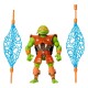 Figura Michelangelo MOTU x TMNT con accesorios