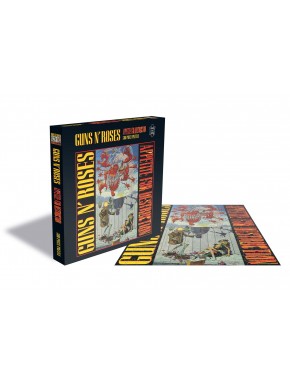 Puzzle Guns n' Roses con portada Appetite for Destruction