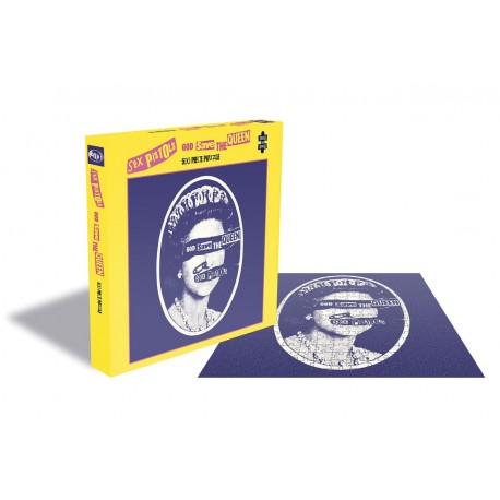 Quebra-cabeça de 500 peças Sex Pistols God Save the Queen