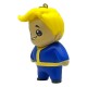 Llavero Vault Boy de Fallout con traje azul y amarillo
