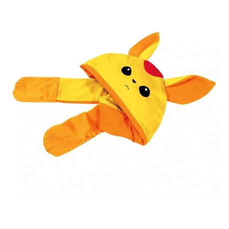 Écharpe à capuche jaune Carbuncle Topaz de Final Fantasy XIV