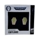 Gemelos Necrons Warhammer 40,000 con emblema verde
