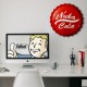 Placa redonda de tampa Nuka-Cola de Fallout na parede