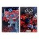 Lingote de Transformers edición 40 aniversario con Optimus Prime