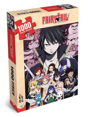 Puzzle Fairy Tail The Guild de 1000 piezas en caja