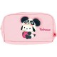 Estuche rosa Sanrio Pochakon de poliéster 10x19 cm