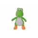 Peluche de Yoshi de 30 cm, verde con detalles blancos y naranjas