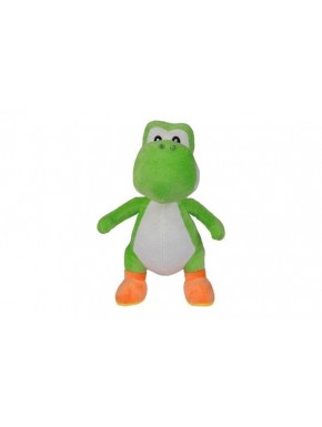 Peluche de Yoshi de 30 cm, verde con detalles blancos y naranjas