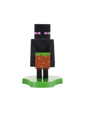 Soporte Enderman Minecraft para teléfono y auriculares