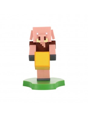 Figura soporte Minecraft Piglin sujeta teléfono