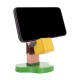 Figura soporte Minecraft Piglin sujeta teléfono
