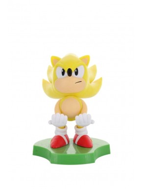 Mini-Soporte Sonic The Hedgehog Super Sonic 10 cm amarillo