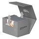 Estojo cinza Ultimate Guard Sidewinder 100+ aberto