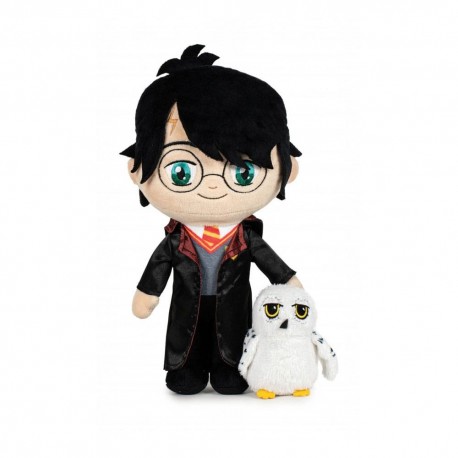 Peluche de Harry Potter con Hedwig 29 cm