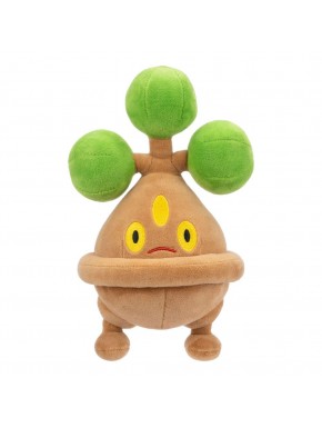 Peluche de Bonsly Pokémon de 20 cm con esferas verdes.