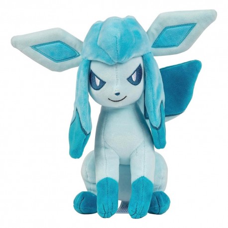 Peluche oficial Pokémon Glaceon de 20 cm