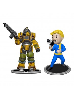 Figuras de Fallout Excavator y Vault Boy